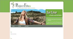 Desktop Screenshot of projectfibro.com